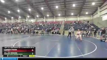 120 lbs Quarterfinal - Dillon Henson, Southern Idaho Training Center vs Camden Fronk, Westlake