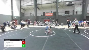 66 lbs Rr Rnd 1 - Lexi Houtz, McKenzie River Mat Club vs Evelynn Zimmer, Askeo International Mat Club