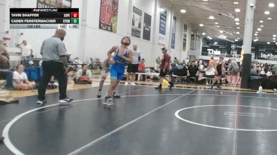 128 lbs Rr Rnd 2 - Tavin Shaffer, Superior Wrestling - HSC vs Caden Fenstermacher, Carpe Diem - HSC