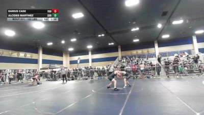 150 lbs Round Of 32 - Darius Case, Fighting Squirrels WC vs Alcides Martinez, Christopher Columbus HS