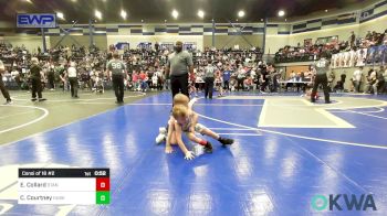 45 lbs Consi Of 16 #2 - Everett Collard, Standfast OKC vs Cove Courtney, Husky Wrestling Club