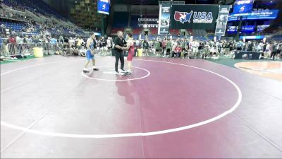 165 lbs Rnd Of 64 - Ethan Hague, WY vs Slava Shahbazyan, CA