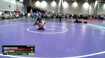 126 lbs Cons. Round 7 - Brock Johnson, Paola HS vs Bodi Harris, Jesuit