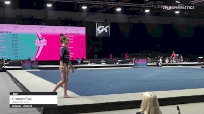 Emerson Fisk - Floor, Golden City Gym - 2021 GK US Classic & Hopes Championship