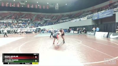 6A-220 lbs Champ. Round 2 - Imyas Aguilar, North Salem vs Steven Ramos, David Douglas