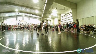 92 lbs Quarterfinal - JP Cooper, Bristow Elementary Wrestling Club vs Zaiden Wilson, HURRICANE WRESTLING ACADEMY