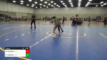 145 lbs Prelims - Mateo Escobar, Ascend Wrestling Academy vs Aidan Halloran, Pueblo County