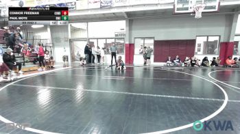 84-88 lbs Rr Rnd 3 - Connor Freeman, Cowboy Wrestling Club vs Paul Mote, Bartlesville Wrestling Club