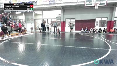 84-88 lbs Rr Rnd 3 - Connor Freeman, Cowboy Wrestling Club vs Paul Mote, Bartlesville Wrestling Club