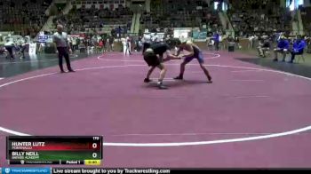170 lbs Cons. Round 2 - Billy Neill, Bayside Academy vs Hunter Lutz, Montevallo