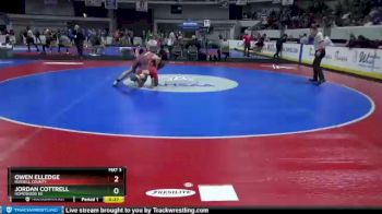 5 lbs Cons. Round 2 - Jordan Cottrell, Homewood Hs vs Owen Elledge, Russell County