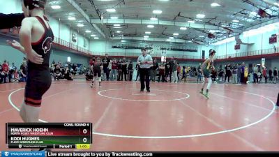 85 lbs Cons. Round 4 - Maverick Hoehn, North Posey Wrestling Club vs Kodi Hughes, Floyd Wrestling Club