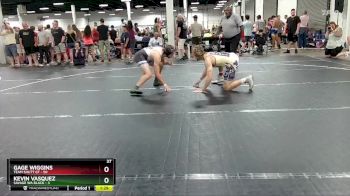 165 lbs Round 1 (6 Team) - Gage Wiggins, Team Shutt GT vs Kevin Vasquez, Savage WA Black