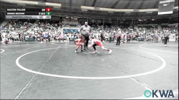 70 lbs Quarterfinal - Dalton Fuller, Raw Wrestling Club vs Derek Brown, Del City Little League Wrestling