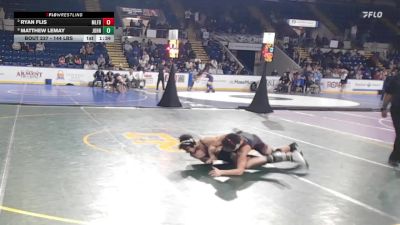 144 lbs Consi Of 8 #2 - Ryan Flis, Milford vs Matthew LeMay, John J. Duggan