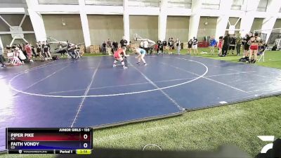 135 lbs Semifinal - Piper Pike, CA vs Faith Vondy, CO