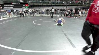80 lbs Final - Dennis Gendel, Triumph Trained vs Jake Wehner, Compete Wrestling Academy