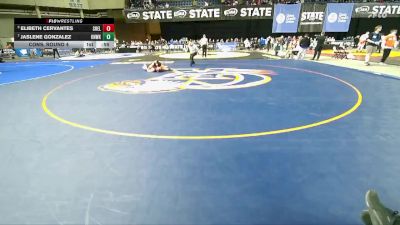 Girls 3A 140 lbs Cons. Round 4 - Jaslene Gonzalez, Kennewick (Girls) vs EliBeth Cervantes, Shelton (Girls)