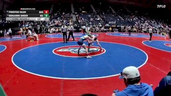 2A-120 lbs Cons. Round 2 - Preston Giles, Coahulla Creek vs Benjamin Greer, North Cobb Christian