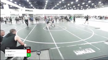 77 lbs Consi Of 4 - Jordy Smart, Ravage WC vs Alex Boyd, Mat Demon WC