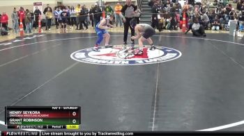 105 lbs Quarterfinal - Henry Seykora, Owatonna Wrestling Academy vs Grant Robinson, TMB/WWG