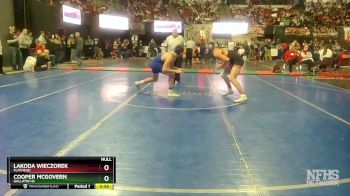 AA - 152 lbs Cons. Round 3 - Lakoda Wieczorek, Flathead vs Cooper McGovern, Gallatin HS