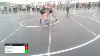 190 lbs Consi Of 4 - Micah Hocker, Legends Of Gold LV vs Lj Olson, The 300