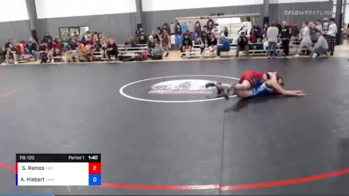 120 lbs Round 4 - Aurora Hiebert, Thunder Mountain Wrestling Club