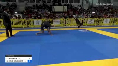 ESTEVAN G MARTINEZ-GARCIA vs SANTOS RENE BRUCKNER RIVERA 2021 Pan IBJJF Jiu-Jitsu No-Gi Championship