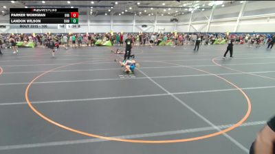 100 lbs Semifinal - Landon Wilson, Unattached vs Parker Workman, Unattached