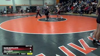 J-4 lbs Cons. Semi - Olive McWilliams, Williamsburg vs Eva Karam, North Liberty Thunderbolts