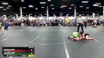 88 lbs Round 1 (4 Team) - Lucas Layne, Ohio Gold vs Hunter Herz, Headhunters