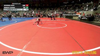 60 lbs Consi Of 16 #2 - Mckenna Goth, Summit Wrestling Academy vs Brinley Carter, Bartlesville Wrestling Club