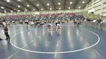 150 lbs Semifinal - Zoe Fries, Kuna Klub vs Alexis Kirkland, Bonneville Wrestling Club