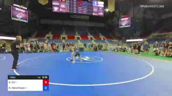 113 lbs Consi Of 8 #2 - Kade Orr, Idaho vs Kenneth Hendriksen, Texas