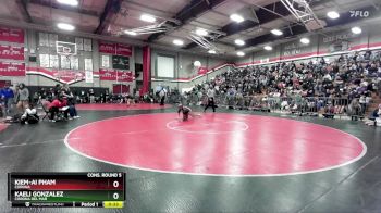 105 lbs Cons. Round 5 - Kiem-Ai Pham, Corona vs Kaeli Gonzalez, Corona Del Mar