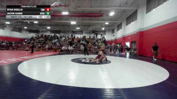 157 lbs Quarterfinal - Ryan Sigillo, Timberlane vs Jacob Hamm, Keene
