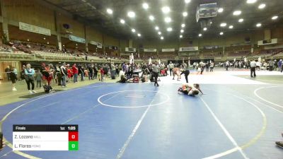 101 lbs Final - Zailey Lozano, Valley Bad Boys vs Leticia Flores, Pomona Elite