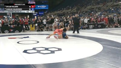 157 lbs Champ. Rd Of 64 - Dylan Villers, Tennessee vs Carlos Valdiviezo, California