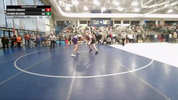 190 lbs Cons. Round 2 - Ryker Bylsma, Lehi vs Dustin Ashley, Spring Creek
