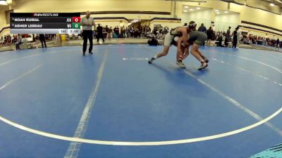 149 lbs Cons. Semi - Noah Ruibal, John Carroll University vs Asher LeBeau, Wilmington College