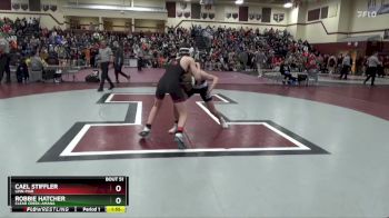 JV-13 lbs Quarterfinal - Cael Stiffler, Linn-Mar vs Robbie Hatcher, Clear Creek-Amana