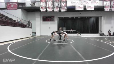 117-126 lbs Consi Of 8 #2 - Gracelynn Mounger, Warner vs Daliela McDowell, Okmulgee High School