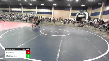 123 lbs Consi Of 32 #2 - Brian Toro, Stampede WC vs Enzo Fabrizio, Fossil Ridge HS