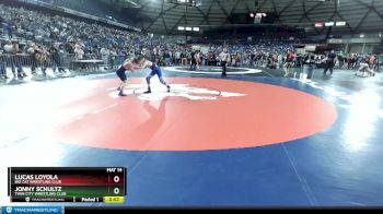 119 lbs Champ. Round 1 - Jonny Schultz, Twin City Wrestling Club vs Lucas Loyola, Big Cat Wrestling Club