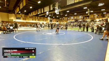 132 lbs Cons. Round 5 - Syruss Flores, Paloma Valley vs Roman Arakelyan, Birmingham