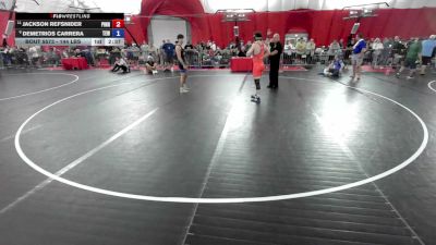 144 lbs Champ. Rd Of 16 - Jackson Refsnider, Pinnacle vs Demetrios Carrera, Team El1te Wrestling