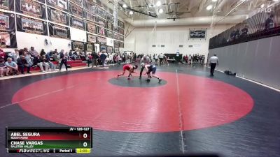 126-127 lbs Round 3 - Abel Segura, Rocky Ford vs Chase Vargas, Ralston Valley