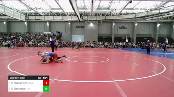 144 lbs Quarterfinal - Durkin Stankevich, Nonnewaug vs Dylan Sherman, Fairfield Ludlowe