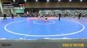 92 lbs Consolation - Myles Terrell, Bay Area Dragons vs Jacobie Robbins, Greater Heights Wrestling